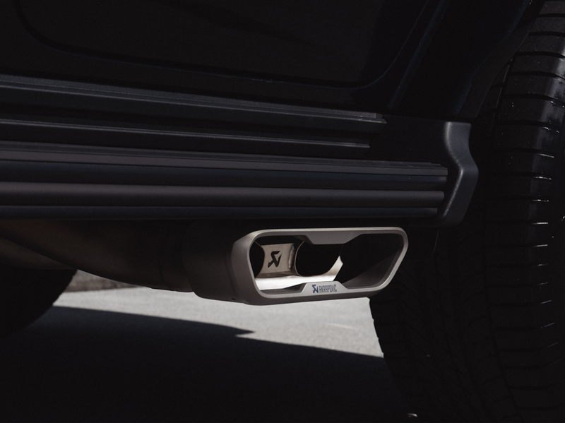 Akrapovič 2025 Mercedes-AMG G 63 (W465) Tail Pipe Set – Titanium