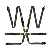 SAFETY HARNESS FIRST 2″ FIA 8853-2016 PULL UP – STEEL ADJ.