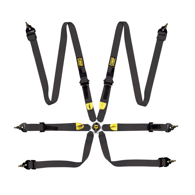 SAFETY HARNESS FIRST 2″ FIA 8853-2016 PULL UP – STEEL ADJ.