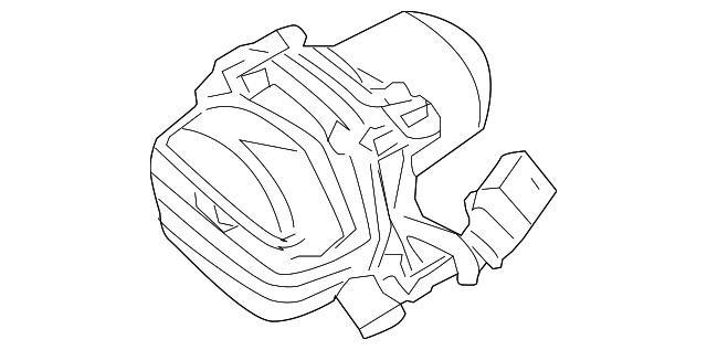 Genuine Porsche parts diagram