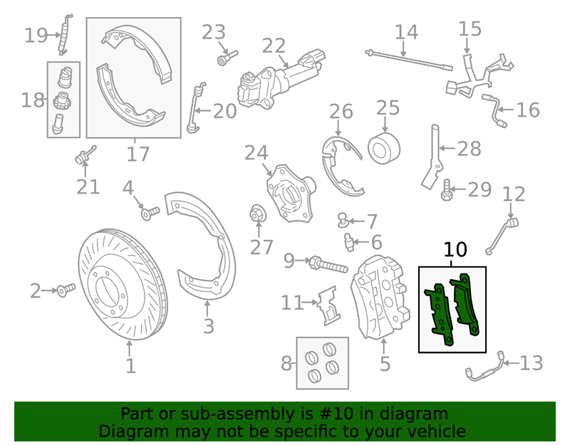 Genuine Porsche parts diagram