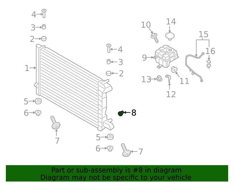 Genuine Porsche parts diagram