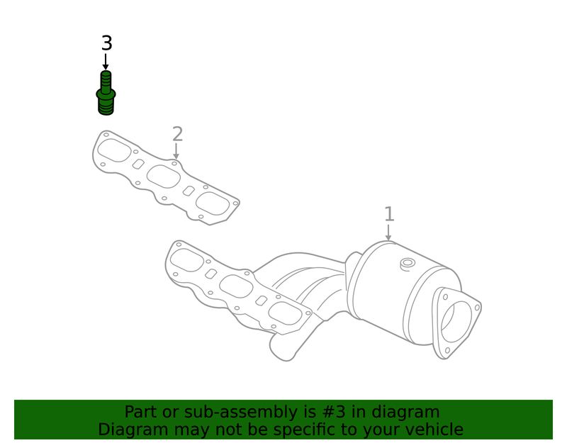 Genuine Porsche parts diagram