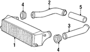 Genuine Porsche parts diagram