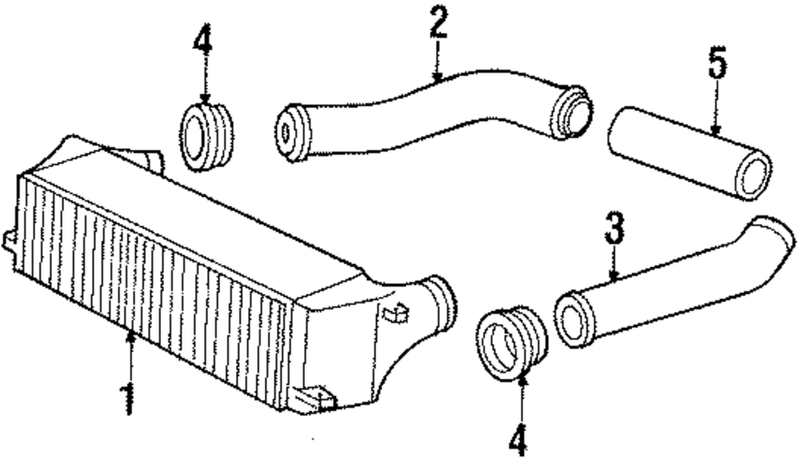 Genuine Porsche parts diagram