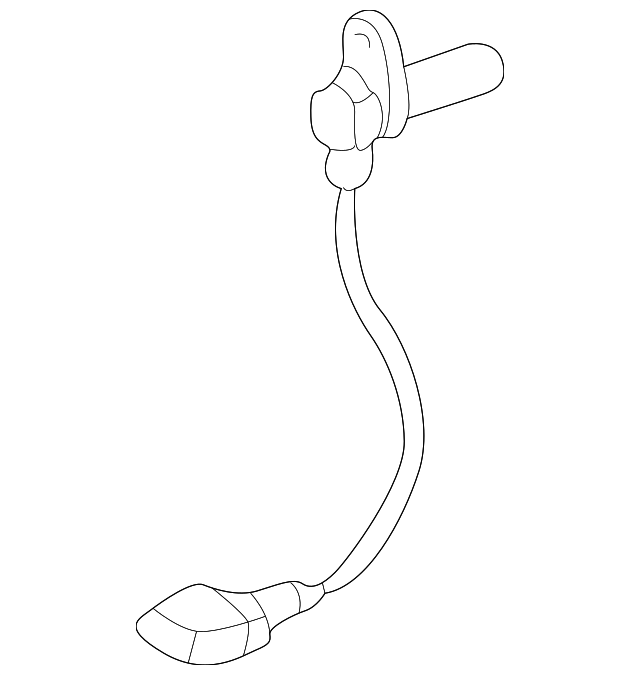 Genuine Porsche parts diagram