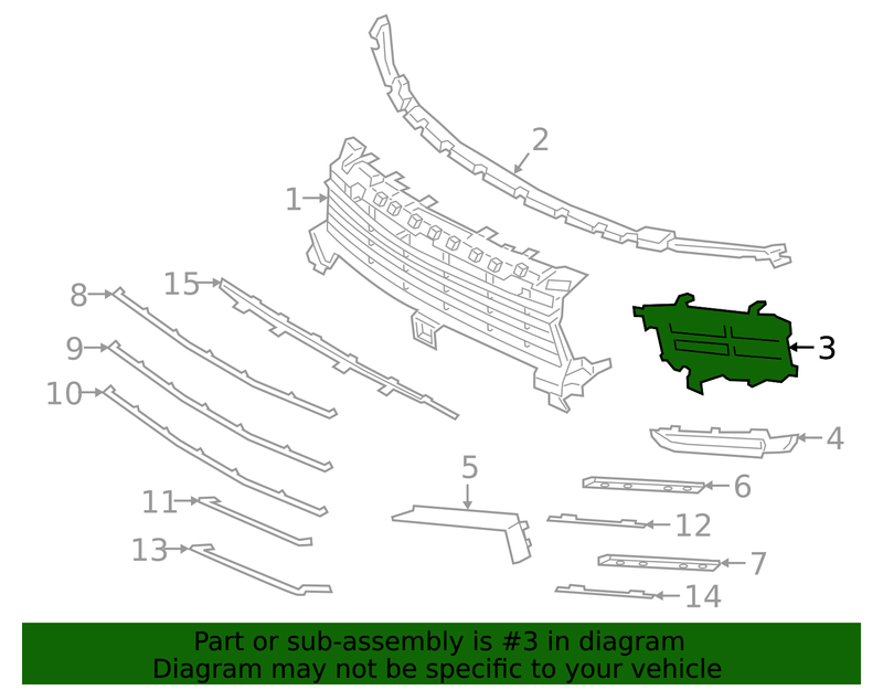 Genuine Porsche parts diagram