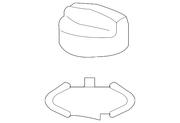 Genuine Porsche parts diagram