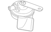 Genuine Porsche parts diagram