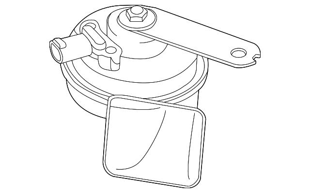 Genuine Porsche parts diagram