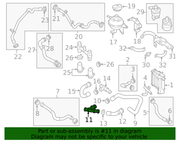 Part can be found as reference #11 in illustration