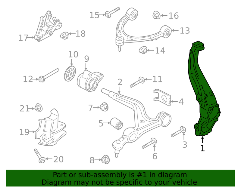 Genuine Porsche parts diagram