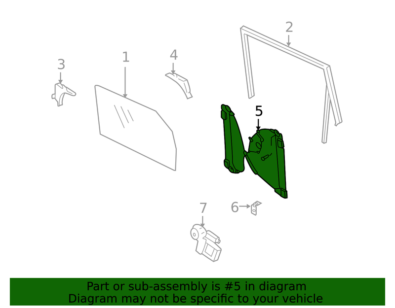 Genuine Porsche parts diagram