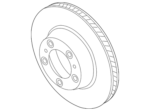 Genuine Porsche parts diagram