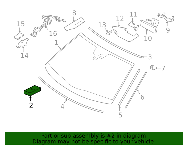 Part can be found as reference #2 in illustration