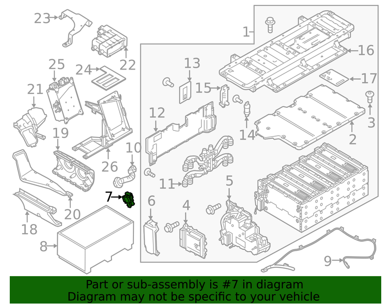 Part can be found as reference #7 in illustration
