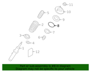 Genuine Porsche parts diagram