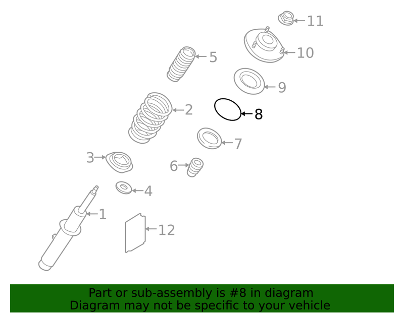 Genuine Porsche parts diagram