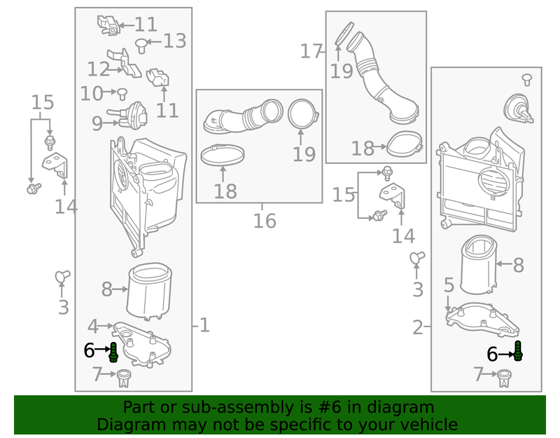 Genuine Porsche parts diagram