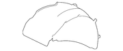 Genuine Porsche parts diagram
