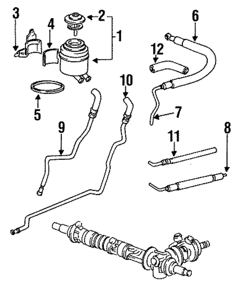 Genuine Porsche parts diagram