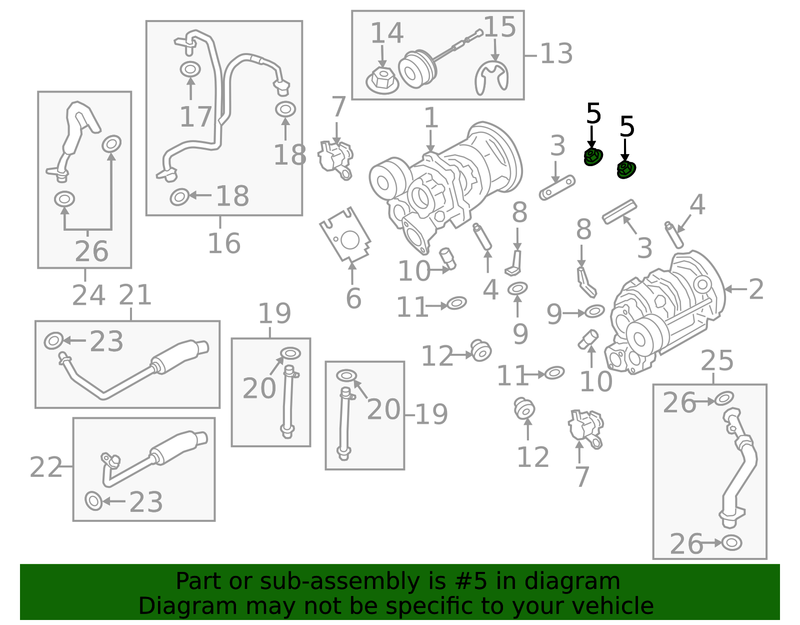 Genuine Porsche parts diagram