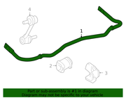 Genuine Porsche parts diagram