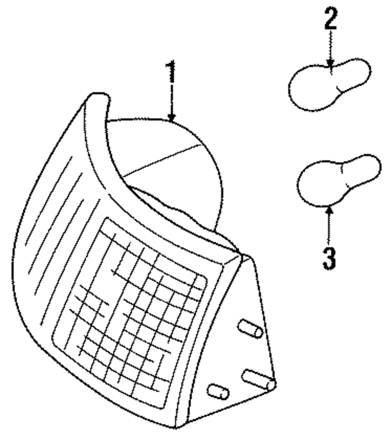 Genuine Porsche parts diagram