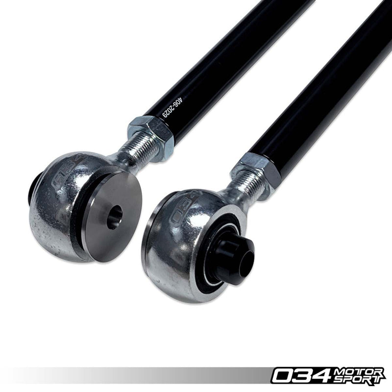 034MOTORSPORT DENSITY LINE ADJUSTABLE REAR TOE LINKS, B9/B9.5 AUDI A4/S4/RS4, A5/S5/RS5