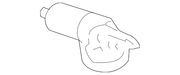 Genuine Porsche parts diagram