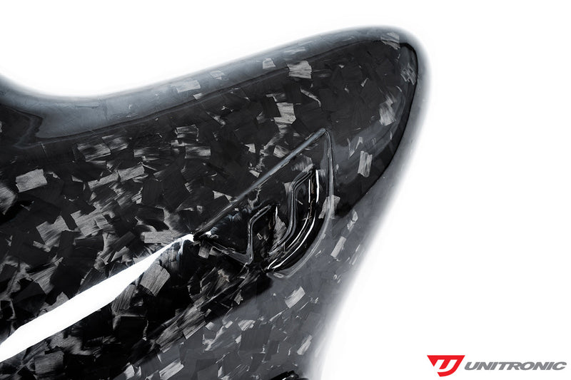UNITRONIC FORGED CARBON FIBER INTAKE SYSTEM WITH AIR DUCT FOR AUDI 8Y S3, MK8 GOLF R 2.0TSI EVO4