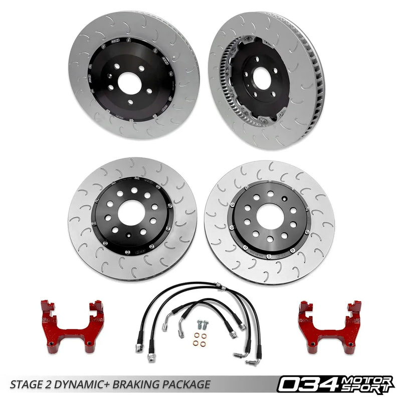 034Motorsport Dynamic+ Braking Packages, 8S Audi TTRS 2.5 TFSI EVO