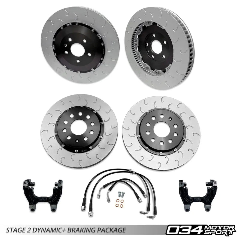 034Motorsport Dynamic+ Braking Packages, 8V.5 Audi RS3 2.5 TFSI EVO