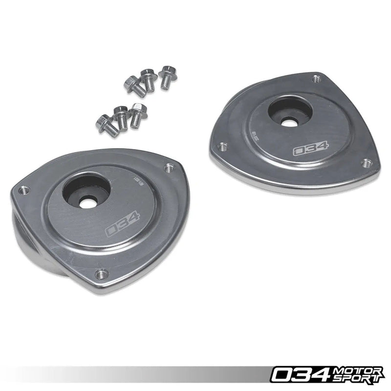 034Motorsport Dynamic+ Caster Mount Pair, Volkswagen & Audi MQB and MQB EVO