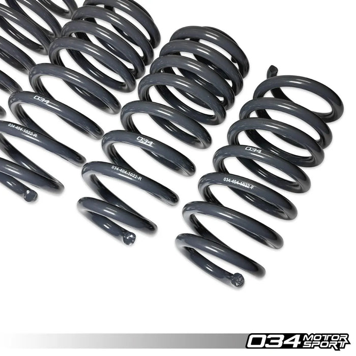 034Motorsport Dynamic+ Lowering Springs, B9/B9.5 Audi SQ5