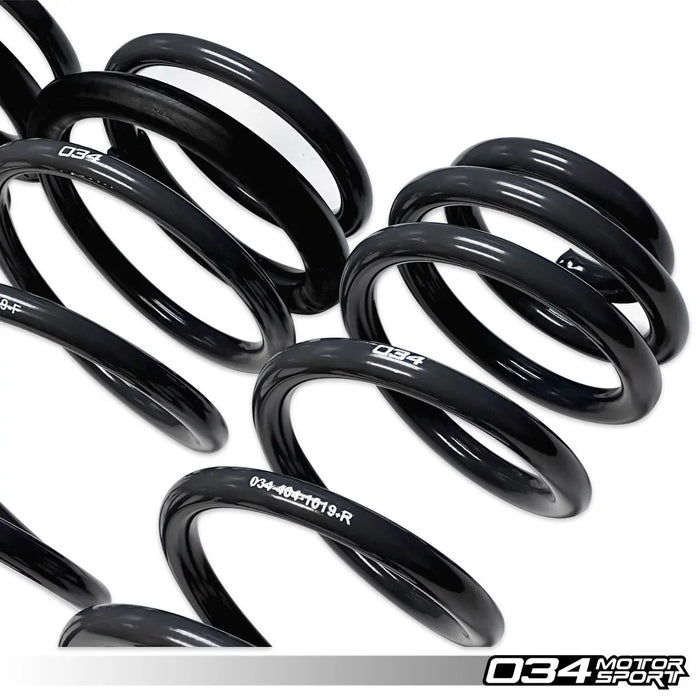 034Motorsport Dynamic+ Lowering Springs for 8Y Audi S3