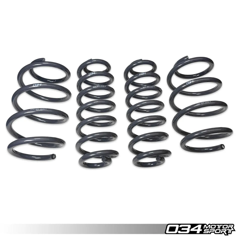 034Motorsport Dynamic+ Lowering Springs for F3 Audi Q3 2.0T