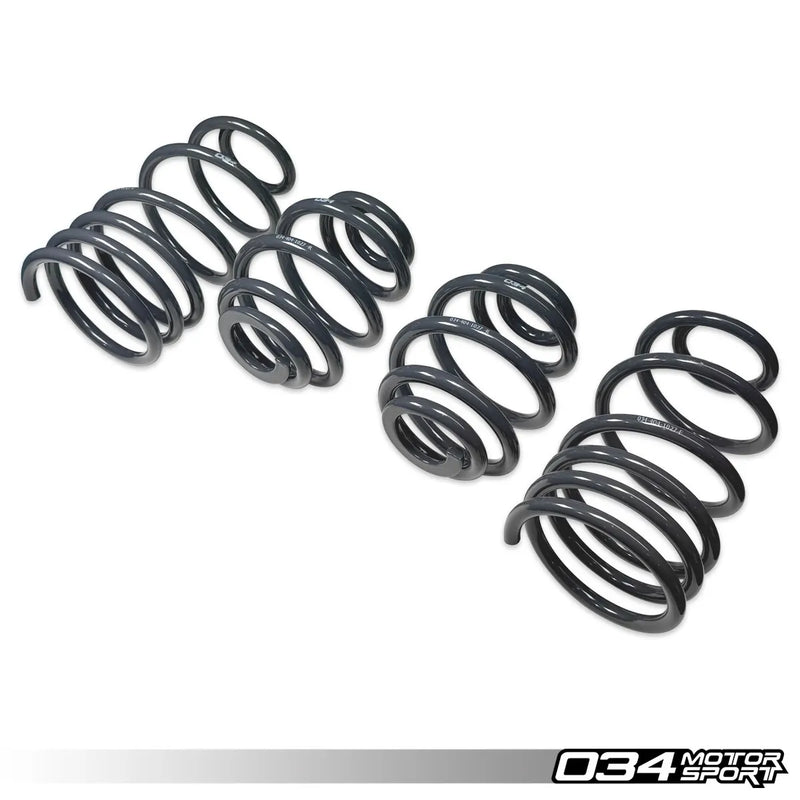 034Motorsport Dynamic+ Lowering Springs for MK4 Volkswagen R32