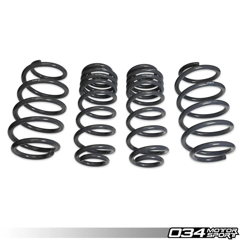 034Motorsport Dynamic+ Lowering Springs for MK5 Volkswagen GTI 2.0T