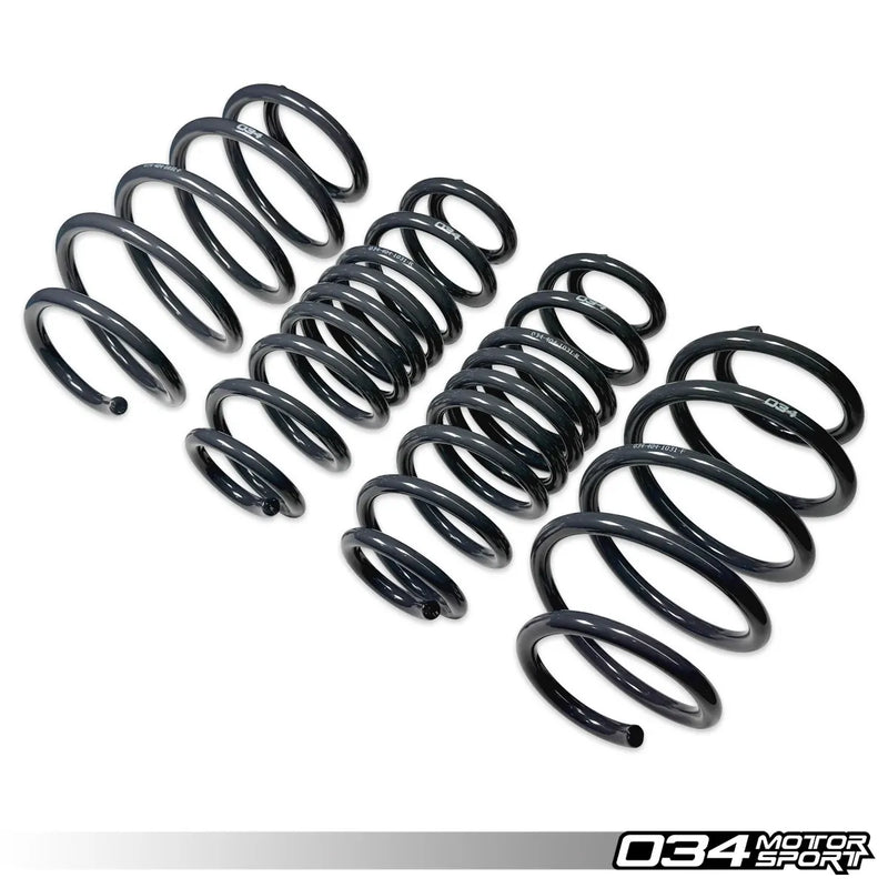034Motorsport Dynamic+ Lowering Springs for MK6 Volkswagen Golf R 2.0T
