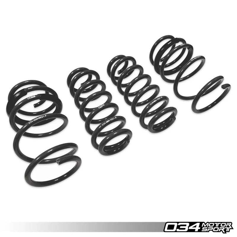 034Motorsport Dynamic+ VW MK8 Golf R Lowering Springs