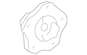 Genuine Porsche parts diagram