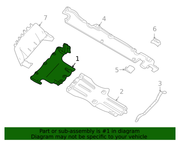 Genuine Porsche parts diagram