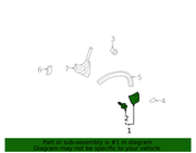 Genuine Porsche parts diagram