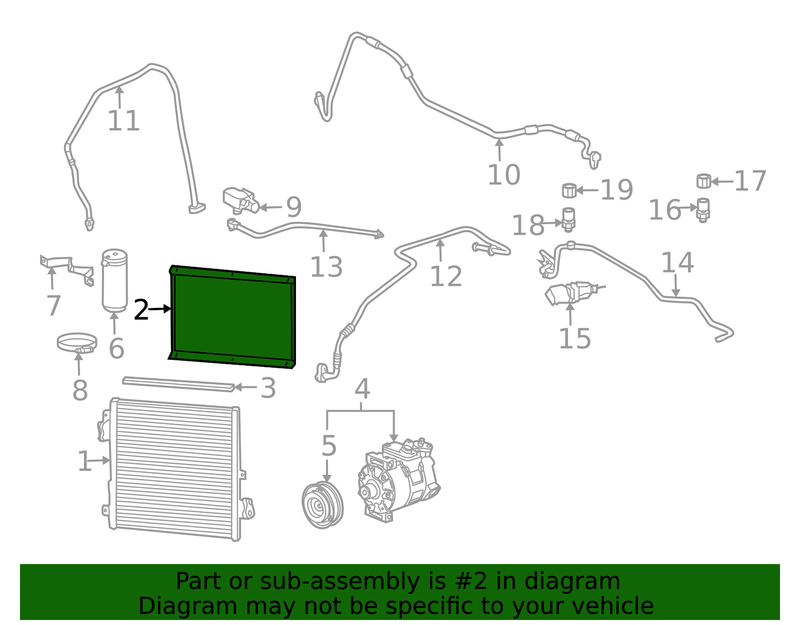 Genuine Porsche parts diagram