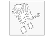 Genuine Porsche parts diagram