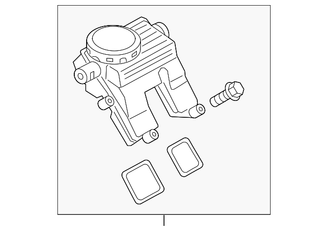 Genuine Porsche parts diagram