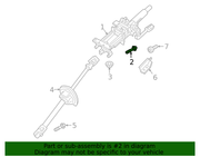 Genuine Porsche parts diagram