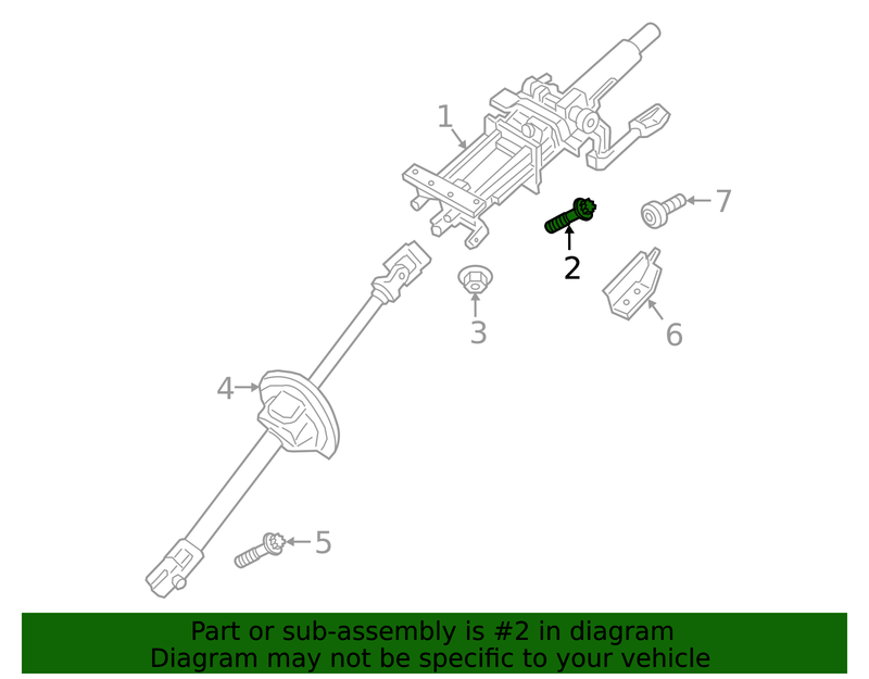 Genuine Porsche parts diagram