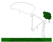 Genuine Porsche parts diagram
